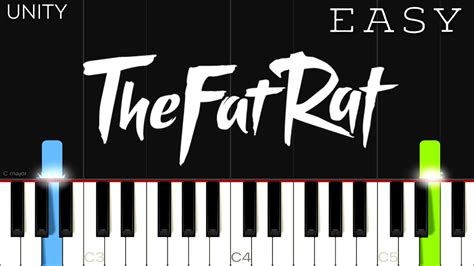 Thefatrat Unity Easy Piano Tutorial Youtube