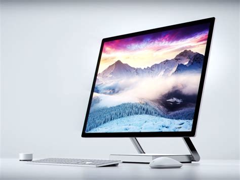 Microsoft Unveils Surface Studio All In One Pc With 28 Inch 45k Ultra