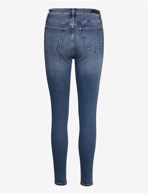 High Rise Super Skinny Jeans Medium Destroy 460 85 Kr Abercrombie And Fitch