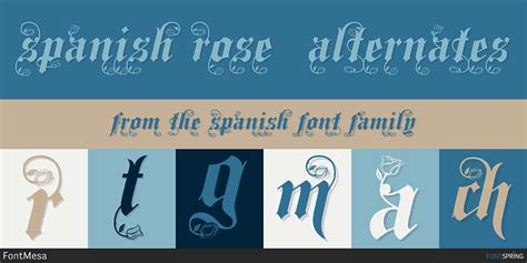 Spanish Font