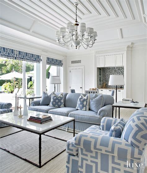 20 Grey Blue And White Living Room Decoomo