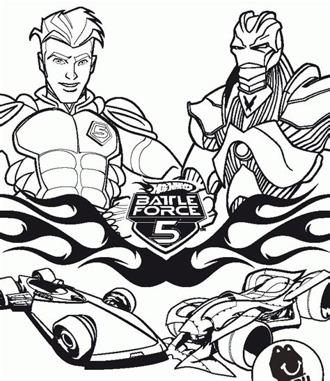 Hot Wheels Battle Force Coloring Pages Coloring Home The Best Porn Website