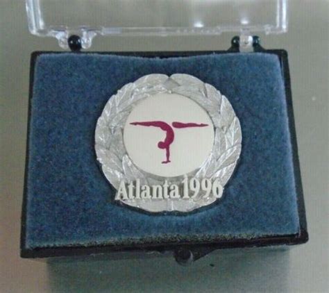 Olympics Atlanta Gymnastics Balance Beam 1996 Lapel Pin Ebay
