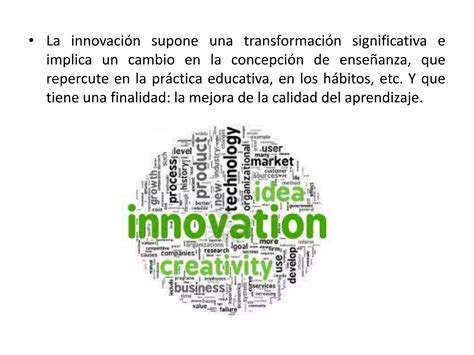 Características de la innovación educativa PPT