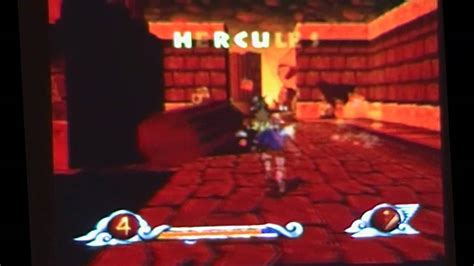 Hercules Ps1 Level 7 Cyclops Attacks Youtube