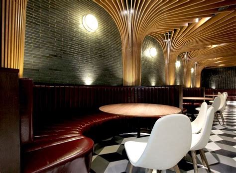 See more ideas about bamboo bar, bamboo decor, house design. New Trendy Restaurant & Bar by CAA interior decor ...