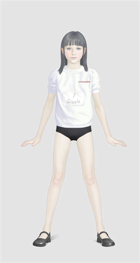Takatou Sora Black Hair Blue Eyes Gisele Gym Uniform Image View