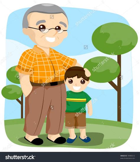18 Collection Of Grandpa And Granddaughter Clipart High Quality