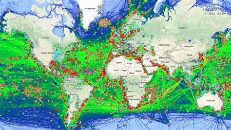 Search the marinetraffic ships database of more than 550000 active and decommissioned vessels. Map of the Day: All the World's Maritime Traffic - The ...