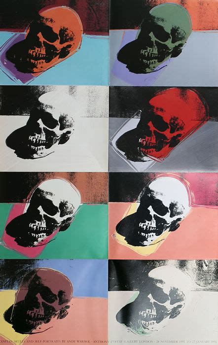 Andy Warhol Vanitas Skulls And Self Portraits 1995 Catawiki