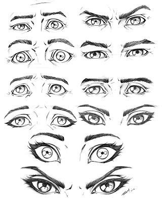 Ram Studios Comics Drawing Eyes Various Expressions By Robert A Marzullo Realistic Eye