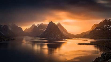 Norway Sunset Wallpapers Top Free Norway Sunset Backgrounds