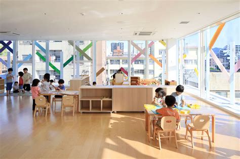 Colorful Branches Cover This New Kindergarten Building In Japan