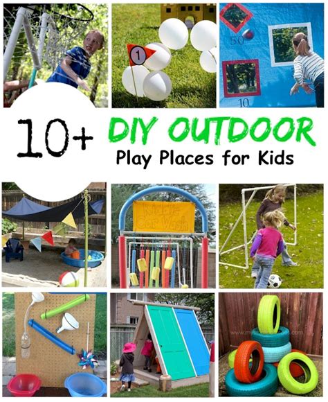 10 Diy Backyard Play Places For Kids
