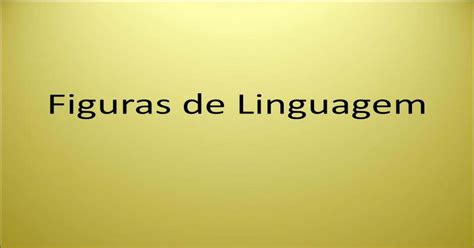 Figuras De Linguagem Analogia