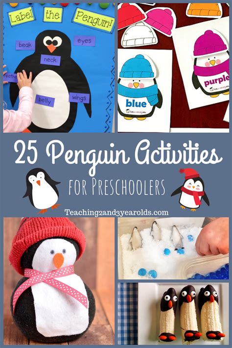 25 Preschool Penguin Activities Free Printables