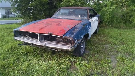 1969 Dodge Charger Hardtop 383 Engine 4 Speed Manual Project