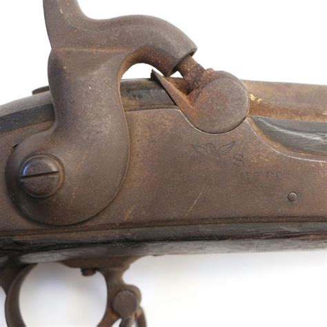 Sold Price Civil War Era Percussion Rifle And Bayonet