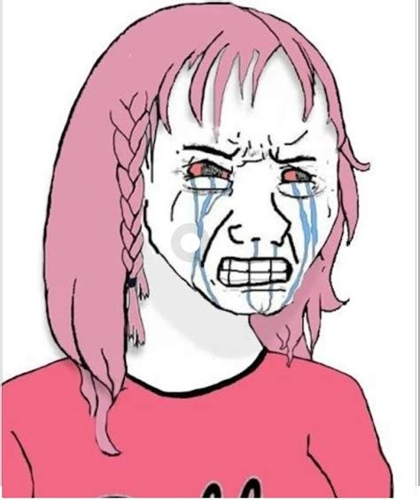 Crying Wojak Girl Blank Template Imgflip