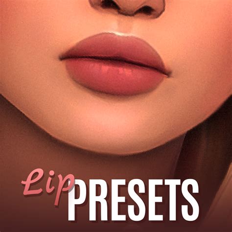 Install Lip Presets The Sims 4 Mods Curseforge