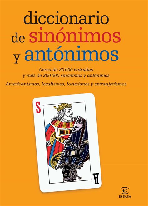 Diccionario De Sinónimos Y Antónimos Diccionarios Lexicos Amazon Es