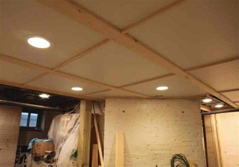 Assorted Marvelous Basement Ceiling Ideas From Various Materials