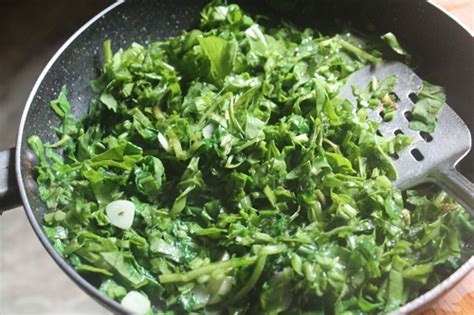 Garlic Spinach Recipe Spinach Stir Fry With Garlic