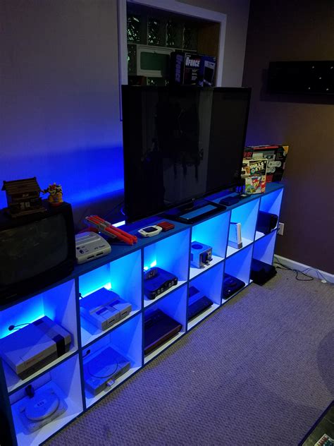 2 Months In The Making My Finished Retro Gaming Shelves Retrogaming