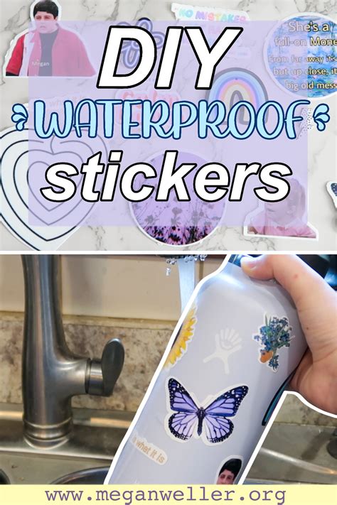 Diy Waterproof Stickers You Can Make At Home Perfect For Your Hydro