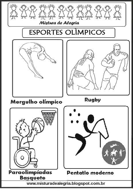 Jogos parecidos com o handebol são datados desde a grécia antiga. ESPORTES OLÍMPICOS PARA COLORIR, OLIMPÍADA 2016 - Mistura ...