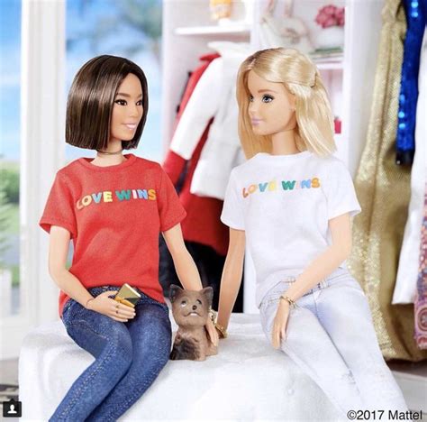 Lesbian Barbie Flagship Doll Shows Same Sex Marriage Support Daily Star