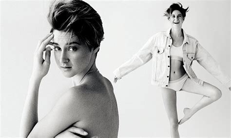 Shailene Woodley Poses Topless In A Racy Shoot As She Says She S All