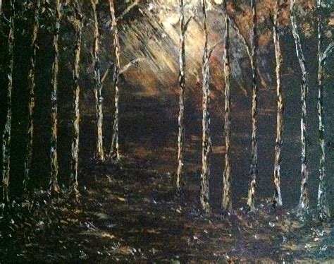 Naked Trees Painting By Helen Wendle