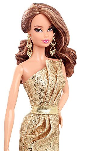 Barbie Doll Gold Dress | CLOUDY GIRL PICS