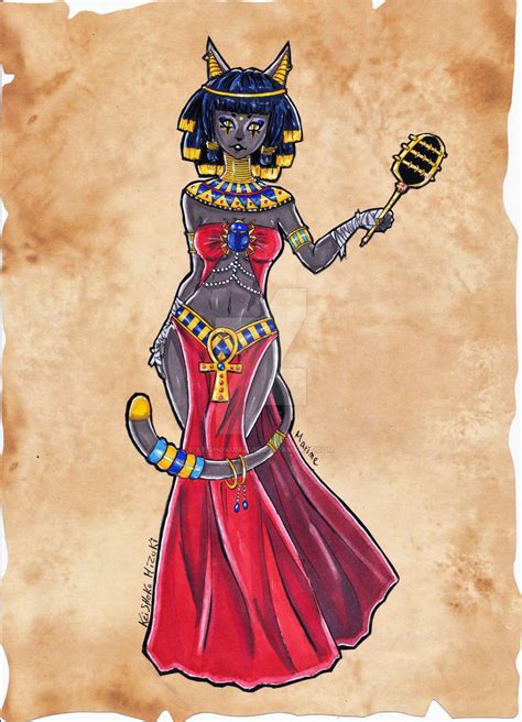 Bastet Egyptian Goddess By Keishokumizuki On Deviantart