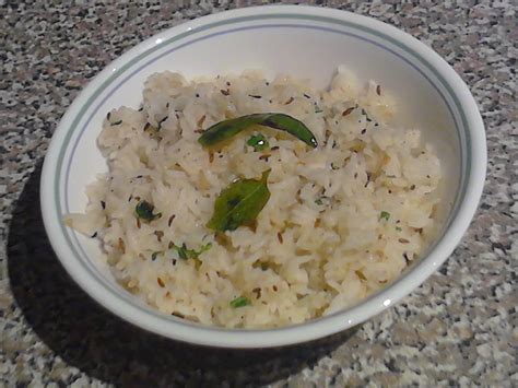 Indian Cooking Recipes How To Prepare Jeera Rice From Left Over Rice