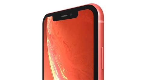 Apple Iphone Xr Coral 3d Model By Rzo