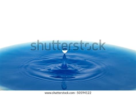 Water Drop Drop Water Causing Ripple Stock Photo 50594122 Shutterstock