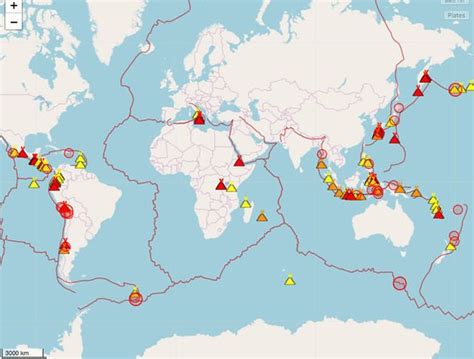 Ring Of Fire Mapped How Many Volcanoes Are Erupting In Ring Of Fire