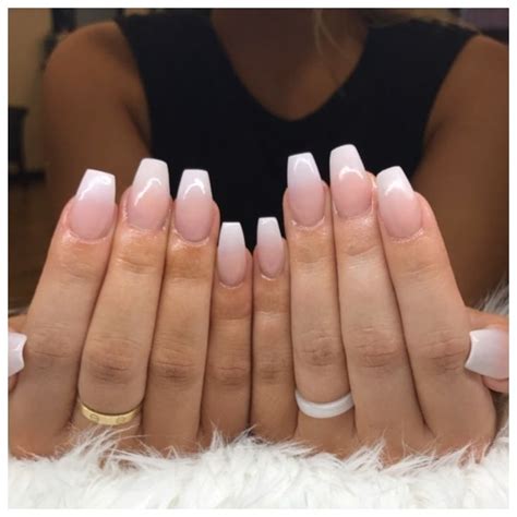 Ombr French Nails Ombre Nail Designs Ombre French Nails French