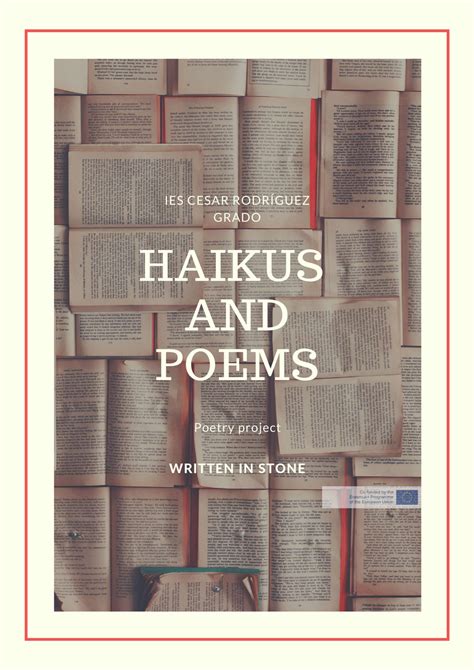 Haikus And Poems By Sonia Garcia Patallo Flipsnack