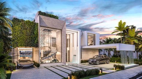The Palm Villa Dubai Uae B8 Architecture And Design Studio Dubai