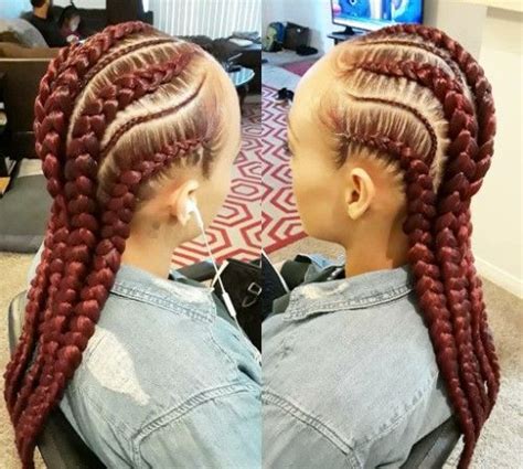 If you are looking for braid hairstyles for black women cornrows hairstyles examples, take a look. Trendy 60+ Jumbo Cornrows for Black Women | New Natural ...