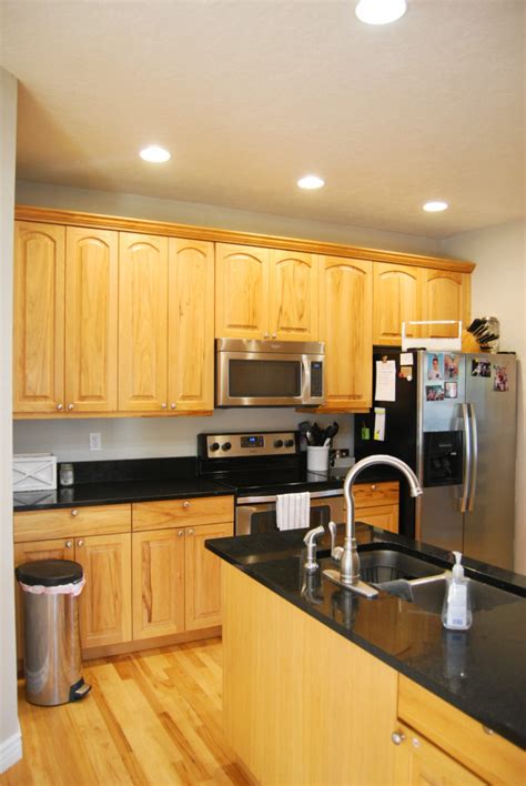 You can use retique it. Kitchen Update: Extend Cabinets to Ceiling - Emily's ...