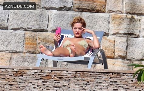 Rita Ora Sexy Displays Her Nude Tits And Hot Bikini Body In Sydney Aznude