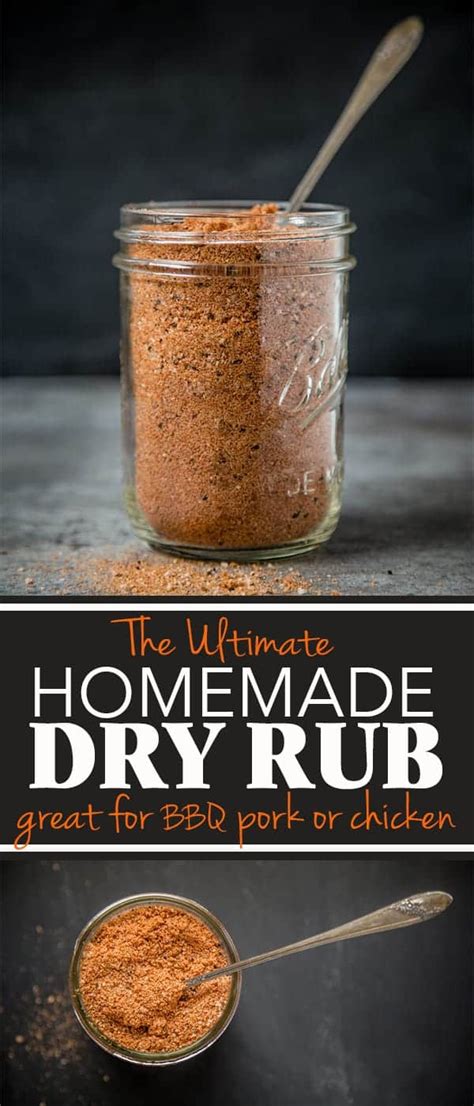 The Ultimate Homemade Dry Rub A Fantastic Homemade Dry Rub That Works