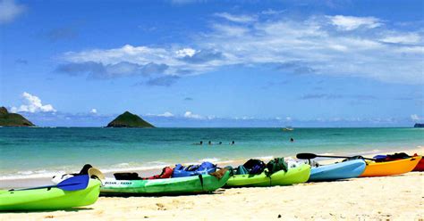 Kailua Lanikai Kayaking Tours And Rentals Adventure Tours Hawaii
