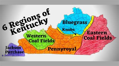 6 Regions Of Kentucky Youtube