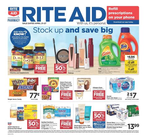 Rite Aid Weekly Ads From April 21
