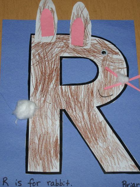16 Preschool Letter R Crafts Ideas Letter R Crafts Letter A Crafts